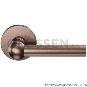 GPF Bouwbeslag Anastasius 3040.A2-00 GPF3040.A2 Hipi deurkruk gatdeel links-rechtswijzend 50x8 mm op rond rozet Bronze blend GPF3040A20200-00