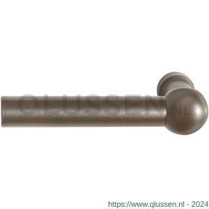 GPF Bouwbeslag Anastasius 3040.A3 Hipi deurkruk gatdeel op rozet 50x8 mm links-rechtswijzend Mocca blend GPF3040A30200