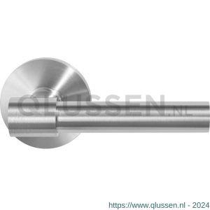 GPF Bouwbeslag RVS 3041.09-00 GPF3041.00 Hipi Deux deurkruk op rond rozet RVS 50x8 mm RVS geborsteld GPF3041090100-00