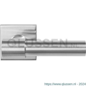 GPF Bouwbeslag RVS 3042.09-02 GPF3042.02 Hipi Deux+ deurkruk op vierkant rozet RVS 50x50x8 mm RVS geborsteld GPF3042090100-02