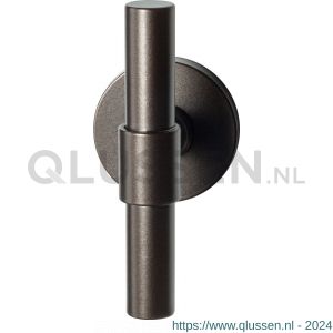 GPF Bouwbeslag Anastasius 3046.A1 R Hipi Deux kruiskruk gatdeel 103 mm op rozet rechtswijzend Dark blend GPF3046A10300-05