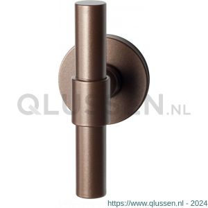 GPF Bouwbeslag Anastasius 3046.A2-05 Hipi Deux kruisknop vast met knopvastzetter 103 mm op rond rozet Bronze blend GPF3046A20400-05