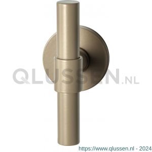 GPF Bouwbeslag Anastasius 3046.A4-05 Hipi Deux kruisknop vast met knopvastzetter 103 mm op rond rozet Champagne blend GPF3046A40400-05