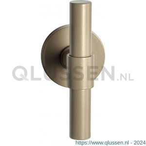 GPF Bouwbeslag Anastasius 3046.A4-05 L Hipi Deux kruiskruk gatdeel 103 mm op rond rozet linkswijzend Champagne blend GPF3046A40200-05