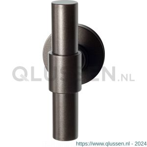 GPF Bouwbeslag Anastasius 3047.A1-00 Hipi Deux+ kruiskruk 105,5 mm op rond rozet Dark blend GPF3047A10100-00