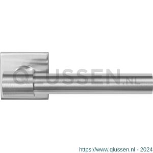 GPF Bouwbeslag RVS 3052.09-02 GPF3052.02 Hipi Deux+ deurkruk op vierkant rozet RVS 50x50x8 mm RVS geborsteld GPF3052090100-02