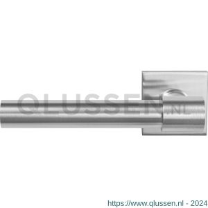 GPF Bouwbeslag RVS 3052.09-02L GPF3052.02L Hipi Deux+ deurkruk gatdeel op vierkant rozet RVS 50x50x8 mm linkswijzend RVS geborsteld GPF3052090200-02