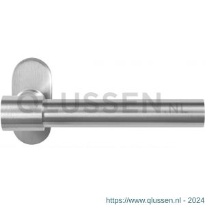 GPF Bouwbeslag RVS 3052.09-04 GPF3052.04 Hipi Deux+ deurkruk op ovaal rozet RVS 70x32x10 mm RVS geborsteld GPF3052090100-04