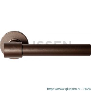 GPF Bouwbeslag Anastasius 3052.A2-00 Hipi Deux+ deurkruk 141,5 mm op ronde rozet 50x8 mm Bronze blend GPF3052A20100-00