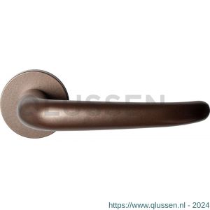 GPF Bouwbeslag Anastasius 3085.A2-00 Tino deurkruk op ronde rozet 50x8 mm Bronze blend GPF3085A20100-00