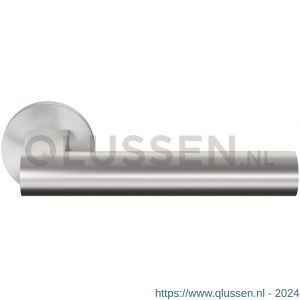 GPF Bouwbeslag RVS 3145.09-00 GPF3145.00 Umu deurkruk op rond rozet RVS 50x8 mm RVS geborsteld GPF3145090100-00