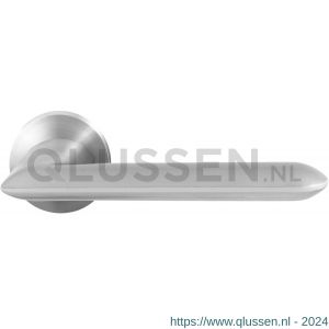 GPF Bouwbeslag RVS 3150.09-00 GPF3150.00 Wini deurkruk op rond rozet RVS 50x8 mm RVS geborsteld GPF3150090100-00