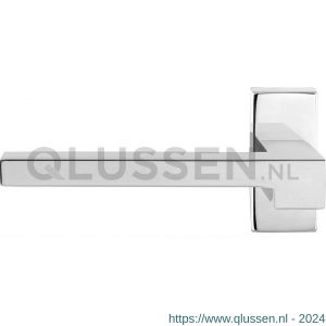 GPF Bouwbeslag RVS 3162.49-01L GPF3162.01L Raa deurkruk gatdeel op rechthoekige rozet 70x32x10 mm linkswijzend RVS gepolijst GPF3162490200-01