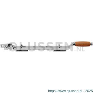 GPF Bouwbeslag RVS 4620.49 Ika raamuitzetter met trapezium eindknop 310 mm RVS gepolijst-kersen GPF462049310