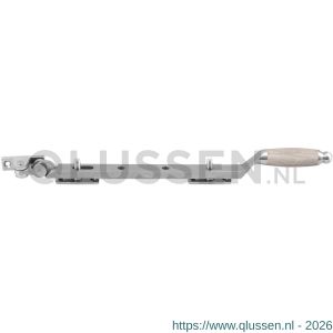 GPF Bouwbeslag RVS 4678.09 Ika raamuitzetter met ronde eindknop 320 mm RVS geborsteld-eiken whitewash GPF467809310