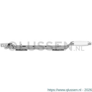 GPF Bouwbeslag RVS 4687.09 Ika raamuitzetter met ronde eindknop 320 mm RVS geborsteld-wit GPF468709310