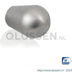 GPF Bouwbeslag RVS 5535.25 meubelknop rond 25 mm hoogte 35 mm RVS geborsteld GPF553509025