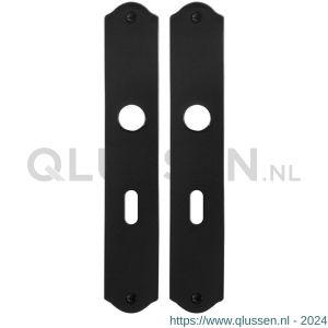 GPF Bouwbeslag Smeedijzer 6100.22 BB56 schild 238x41x4 mm BB56 smeedijzer zwart GPF610022101