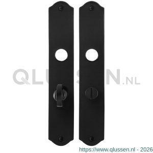 GPF Bouwbeslag Smeedijzer 6100.22 WC57/5 schild 238x41x4 mm WC57/5 smeedijzer zwart GPF610022884
