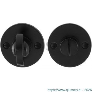 GPF Bouwbeslag Smeedijzer 6910.05 toiletgarnituur rond 51x4 mm stift 8 mm smeedijzer zwart GPF691005110