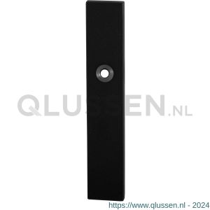 GPF Bouwbeslag ZwartWit 8100.25L BB56 deurkruk gatdeel linkswijzend langschild rechthoekig 218x40x8,5 mm BB56 zwart GPF810025201