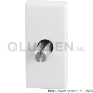 GPF Bouwbeslag ZwartWit 8100.54EL draaikiepmechanisme rechthoekig 65x30x12 mm met stift binnenzijde 40 mm wit GPF810054140