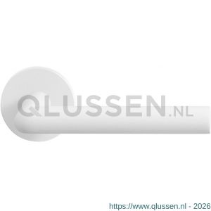 GPF Bouwbeslag ZwartWit 8212.62-00 Toi deurkruk op rond rozet 50x8 mm wit GPF8212620100-00