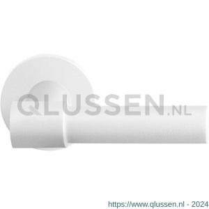 GPF Bouwbeslag ZwartWit 8236.62-00 Hipi Deux+ deurkruk op rond rozet 50x8 mm wit GPF8236620100-00