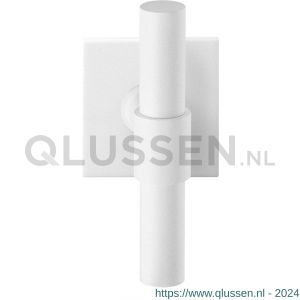 GPF Bouwbeslag ZwartWit 8239.62-02L Hipi Deux kruiskruk gatdeel op vierkant rozet 50x50x8 mm linkswijzend wit GPF8239620200-02