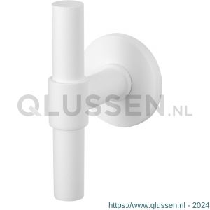 GPF Bouwbeslag ZwartWit 8239.62-05 Hipi Deux kruisknop vast met knopvastzetter op rond rozet 50x6 mm wit GPF8239620400-05