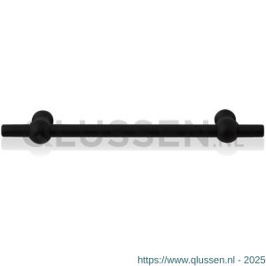 GPF Bouwbeslag ZwartWit 8552.61 meubelgreep Hipi 9x215/160 mm zwart GPF855261000