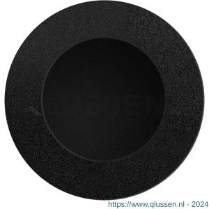 GPF Bouwbeslag ZwartWit 8710.61A schuifdeurkom rond 65 mm zwart GPF87106100A