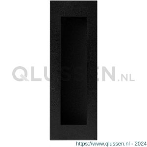 GPF Bouwbeslag ZwartWit 8715.61A schuifdeurkom rechthoekig 120x40 mm zwart GPF87156100A