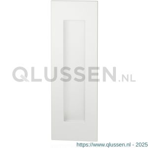 GPF Bouwbeslag ZwartWit 8715.62D schuifdeurkom rechthoekig 180x60 mm wit GPF87156200D