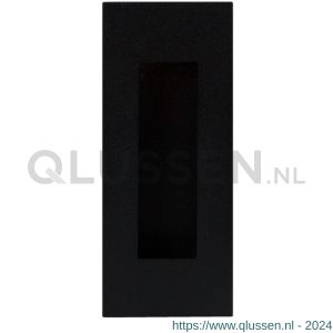 GPF Bouwbeslag ZwartWit 8715.61C schuifdeurkom rechthoekig 150x50 mm zwart GPF87156100C
