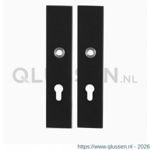 GPF Bouwbeslag ZwartWit 8863.61/92 veiligheids schilden SKG*** 248x52 mm rechthoekig PC92 zwart GPF886361062