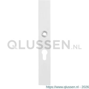 GPF Bouwbeslag ZwartWit 8876.62/55 veiligheids binnenschild SKG*** 257x35x8 mm rechthoekig smal PC55 wit GPF887662032