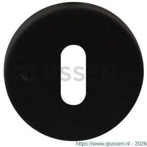 GPF Bouwbeslag ZwartWit 8901.05 sleutelrozet rond 50x6 mm zwart GPF890105107