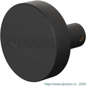 GPF Bouwbeslag ZwartWit 8965.61 S2 excentrische knop 60x16 mm vast met knopvastzetter zwart GPF896561400