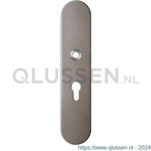 GPF Bouwbeslag Anastasius 9002.A3 veiligheids buitenschild SKG*** 248x52x11 mm afgerond PC55 Mocca blend GPF9002A3032