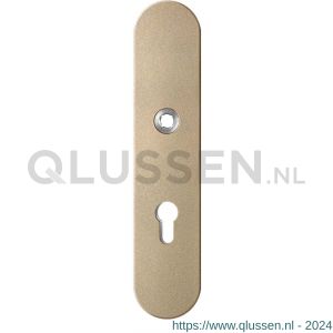 GPF Bouwbeslag Anastasius 9002.A4 veiligheids buitenschild SKG*** 248x52x11 mm afgerond PC72 Champagne blend GPF9002A4042