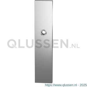 GPF Bouwbeslag RVS 9012.00 veiligheids buitenschild SKG*** 248x52x11 mm rechthoekig blind met krukgat RVS geborsteld GPF901209000