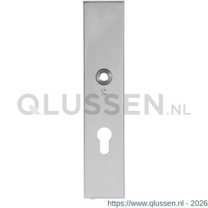 GPF Bouwbeslag RVS 9112.72/49 veiligheids binnenschild SKG*** 248x52x8 mm rechthoekig PC72 RVS gepolijst GPF911249042