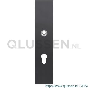 GPF Bouwbeslag PVD 9112.72P1 veiligheids binnenschild SKG*** 248x52x8 mm rechthoekig PC72 PVD antraciet GPF9112P1042