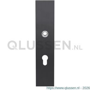 GPF Bouwbeslag PVD 9112.92P1 veiligheids binnenschild SKG*** 248x52x8 mm rechthoekig PC92 PVD antraciet GPF9112P1062