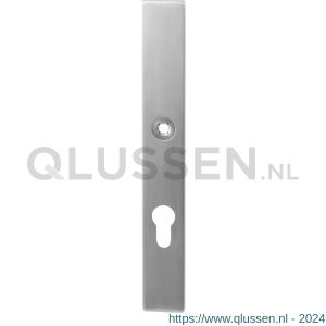 GPF Bouwbeslag RVS 9138.55 veiligheids binnenschild smal SKG*** 257x35x8 mm rechthoekig PC55 RVS geborsteld GPF913809032