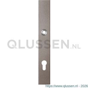 GPF Bouwbeslag Anastasius 9138.A3 veiligheids binnenschild smal SKG*** 257x35x8 mm rechthoekig PC92 Mocca blend GPF9138A3062