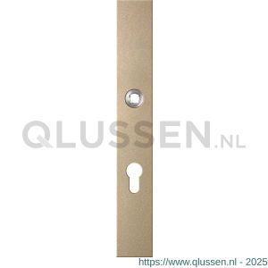 GPF Bouwbeslag Anastasius 9138.A4 veiligheids binnenschild smal SKG*** 257x35x8 mm rechthoekig PC72 Champagne blend GPF9138A4042