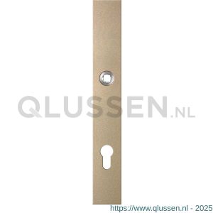 GPF Bouwbeslag Anastasius 9138.A4 veiligheids binnenschild smal SKG*** 257x35x8 mm rechthoekig PC92 Champagne blend GPF9138A4062