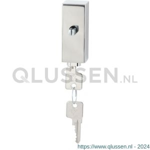 GPF Bouwbeslag RVS 9252.49 draaikiepmechanisme afsluitbaar SKG*** rechthoekig 83x34x31 mm met stift binnenzijde 32 mm RVS gepolijst GPF925249099